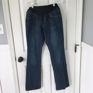 Maternity boot cut jeans